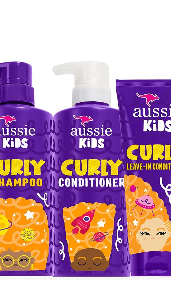 Aussie Kids Shampoo, Conditioner, and Leave-in Conditioner