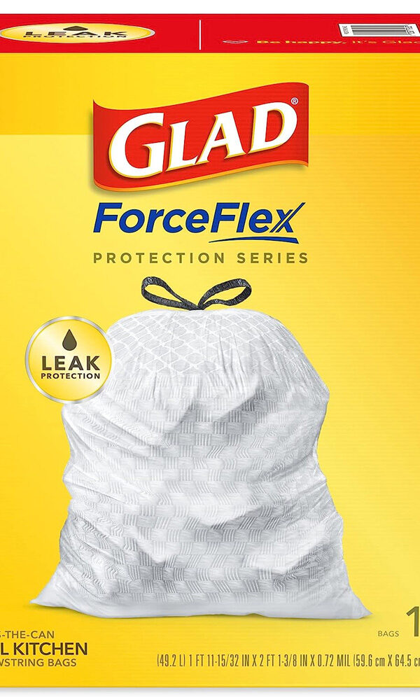 Glad ForceFlex Protection Series Tall Kitchen Trash Bags