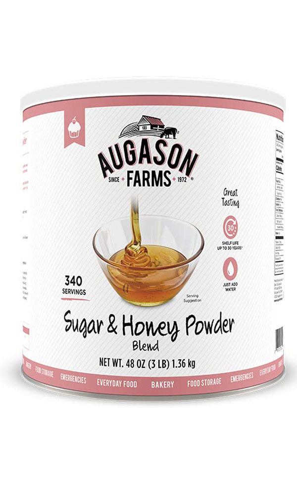 Augason Farm's Sugar & Honey Powder Blend