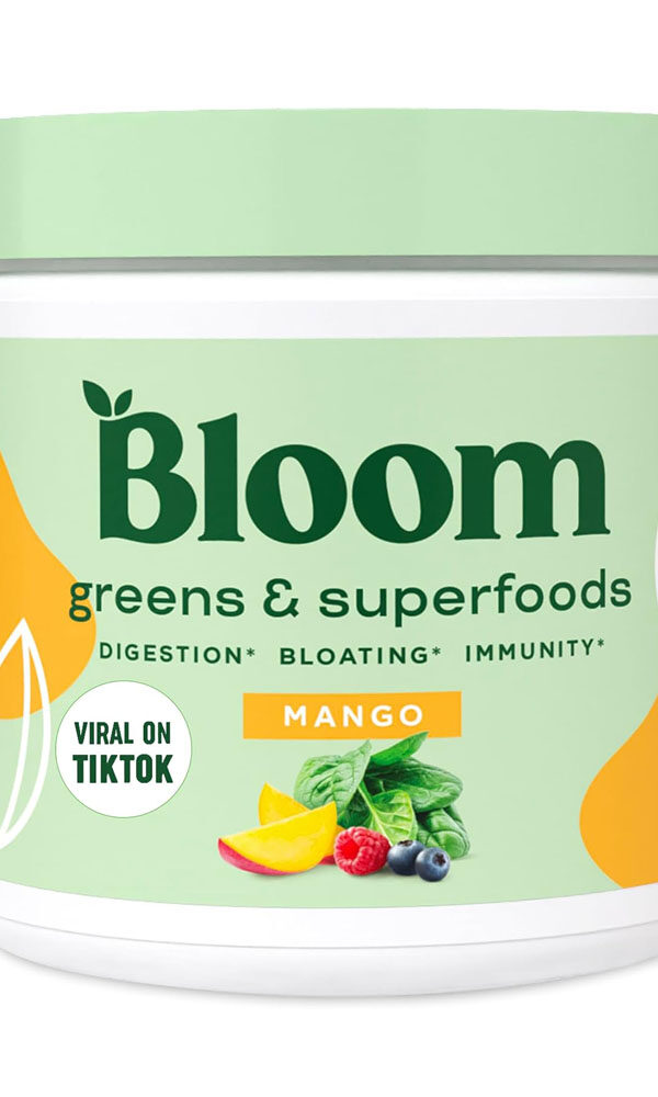 Bloom Nutrition Super Greens Powder Smoothie & Juice Mix, Probiotics