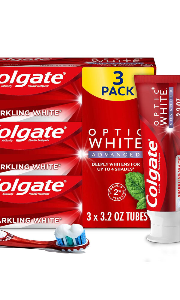 Colgate Optic White Advanced Teeth Whitening Toothpaste