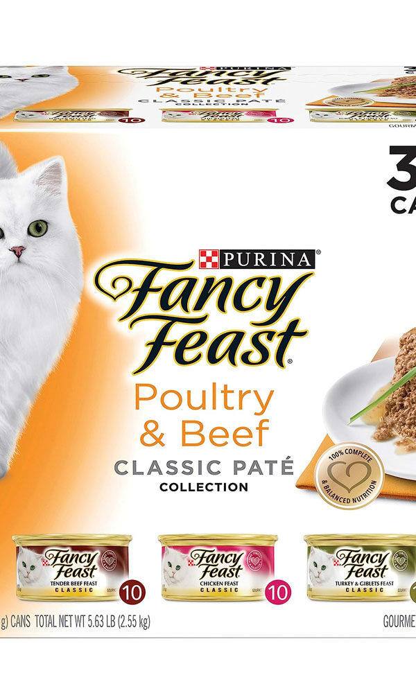 Purina Fancy Feast Grain Free Pate Wet Cat Food