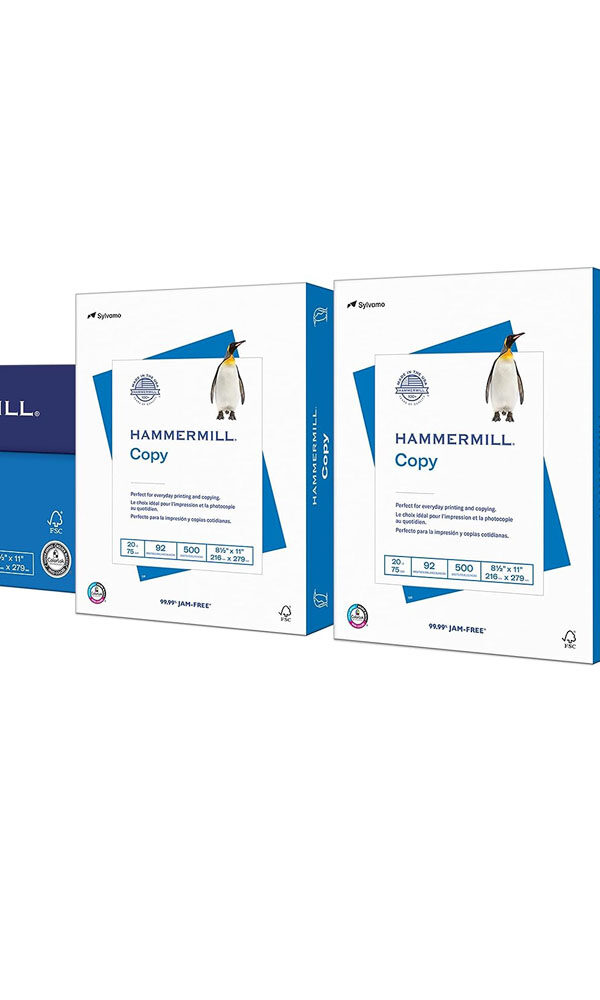 Hammermill Printer Paper, 20 Lb Copy Paper- Made in the USA