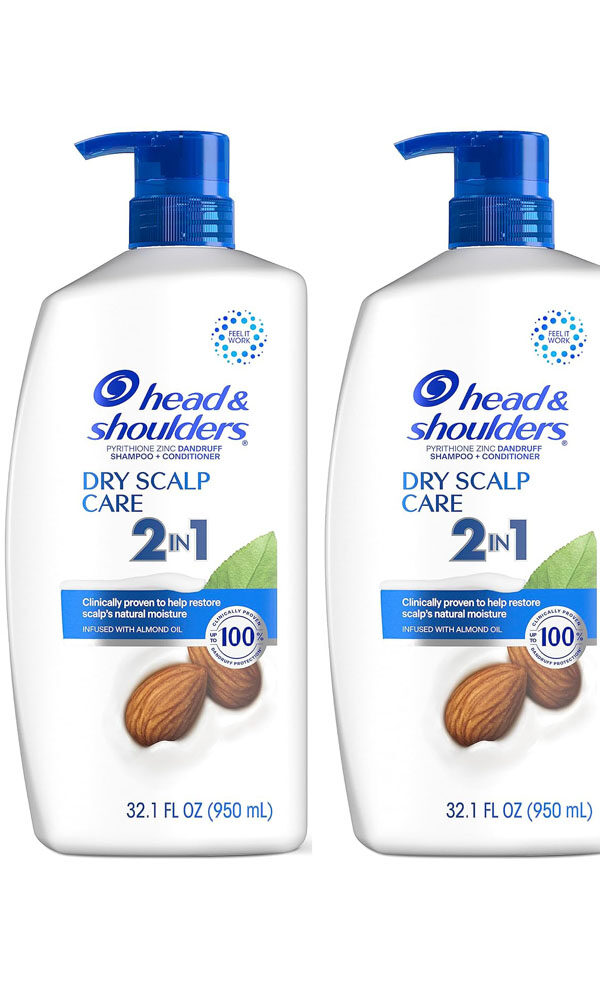 Head and Shoulders Shampoo and Conditioner 2 in 1, Anti Dandruff Treatment