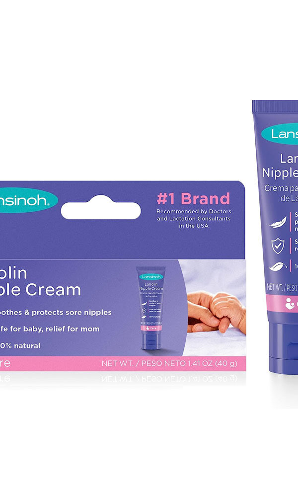 Lansinoh Lanolin Nipple Cream, Safe for Baby and Mom, Breastfeeding