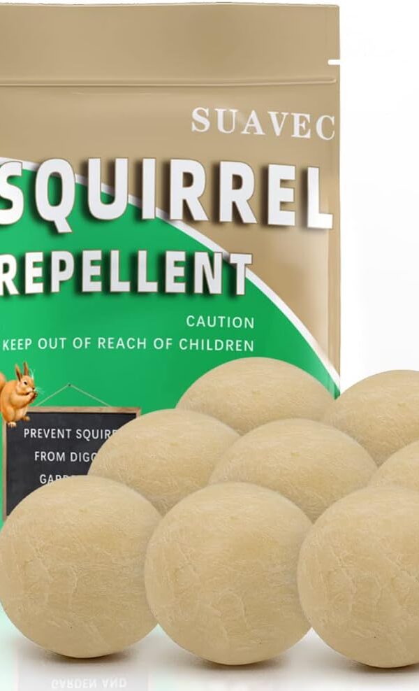 SUAVEC Squirrel Repellent Outdoor, for Garden