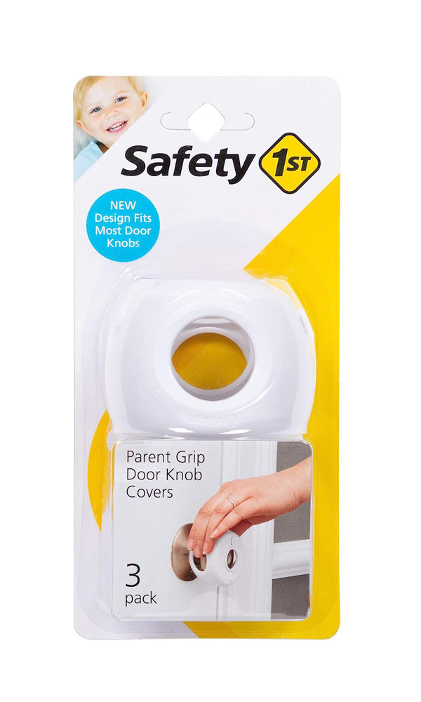 Safety 1st Parent Grip Door Knob Covers, White