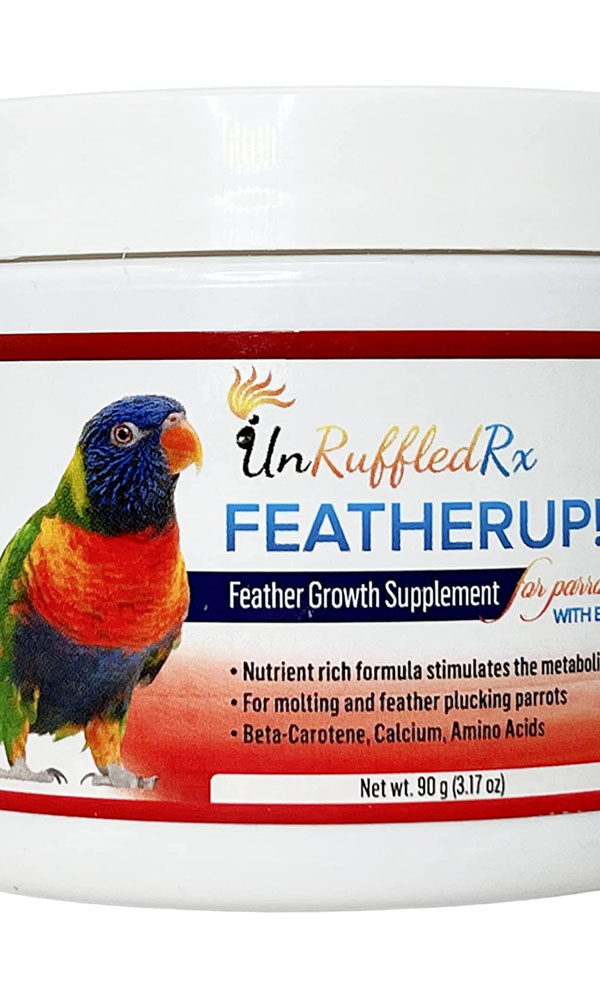 UnRuffledRx FeatherUp! Bird Multivitamin with Biotin